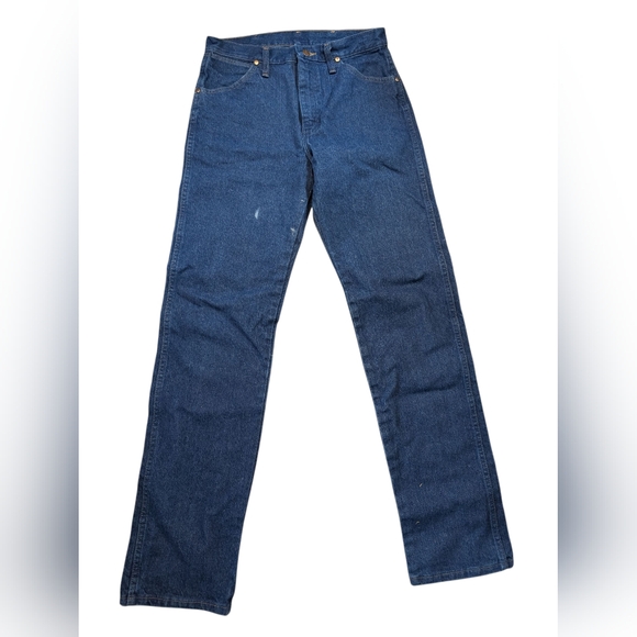 Wrangler Jeans Mens Slim Straight 30x34 - Picture 3 of 3